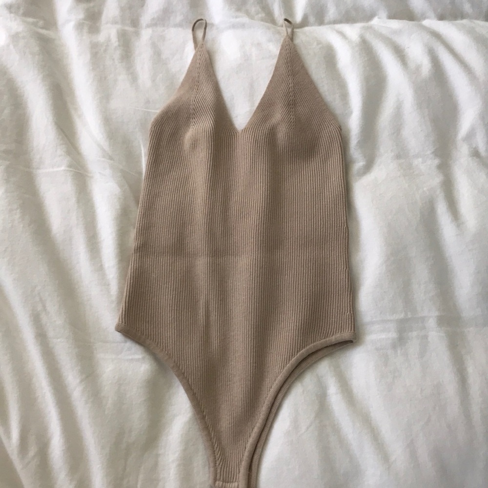 Free People Knit Bodysuit